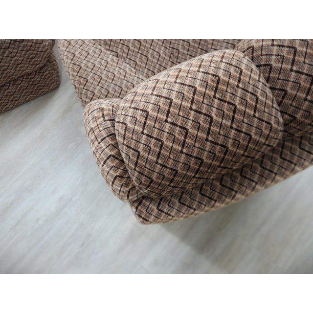 Vintage Italian Flower-Inspired Modular Sofa, 1970s, Set of 4 For Sale - Image 9 of 14