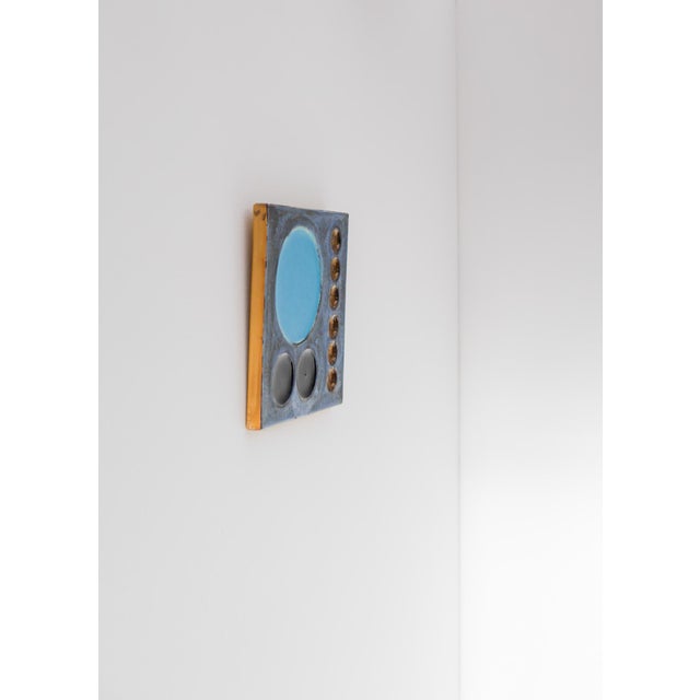 1960s Mid-Century Modern Scandinavian Wall Art by Alberius for Rörstrand, 1960s For Sale - Image 5 of 13