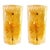 Gold Murano Glass Wall Lights from Mazzega, Italy, 1970s, Set of 2 For Sale - Image 10 of 10