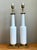 Vintage Mid-Century Modern Style White Ceramic Table Lamps For Sale - Image 16 of 16