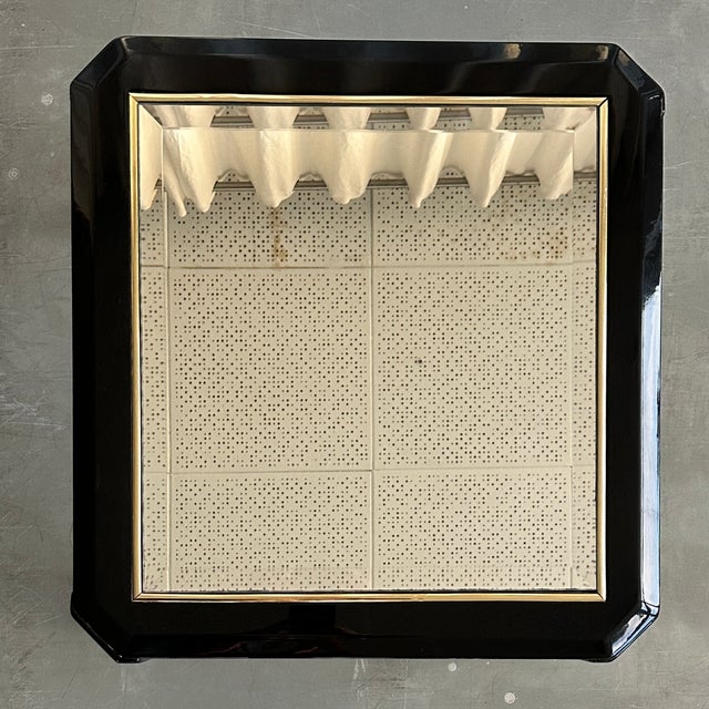 1980s Mid-Century German Mirror Top Coffee Table, 1950s For Sale - Image 5 of 12