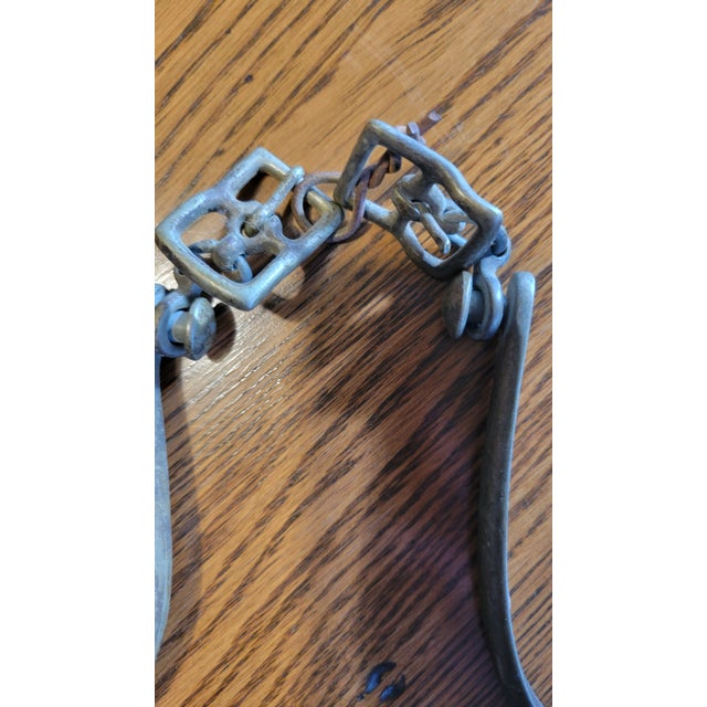 Early 20th Century Antique Metal Spurs For Sale - Image 5 of 10