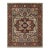 8x10 Sophisticated Radiant Ivory Floral Medallion Hand Knotted Wool Carpet Rug For Sale