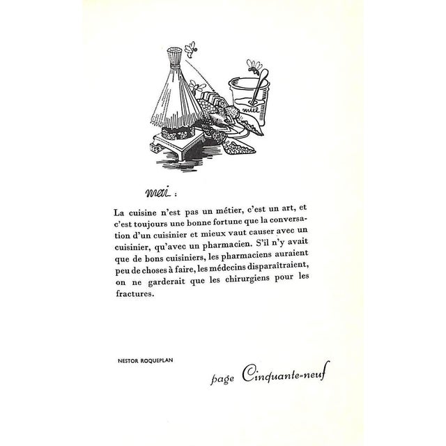"Calendrier Gastronomique: Histoires De Cuisine" 1960 For Sale In New York - Image 6 of 11