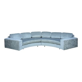 138" Adrian Pearsall Curved Sectional Sofa Craft Associates For Sale