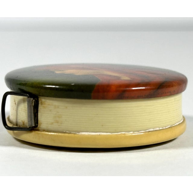 Rare & Original Antique Advertising Sewing Celluloid Measuring Tape for your consideration. The tape measures approx. 1...
