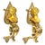 Gold Pair Napoleon III Fire-Gilt Ormolu Curtain Tiebacks with Classical Female Busts For Sale - Image 8 of 18