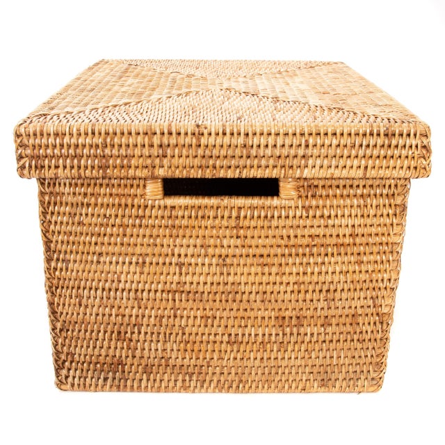Artifacts Rattan hand woven trays, storage boxes, and baskets provide the perfect accent to any room in the house with a...