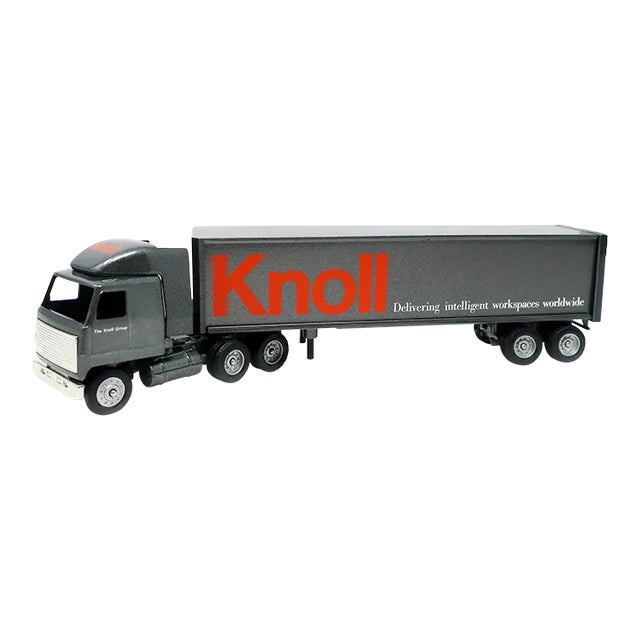 Vintage 1980s Knoll Furniture Metal Truck For Sale