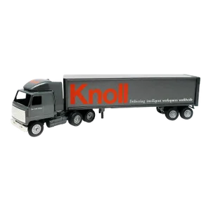 Vintage 1980s Knoll Furniture Metal Truck