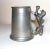 Up for sale is a wonderful antique figural pewter beer mug. It features a lovely stylized Art deco lion shaped handle and...