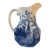 Vintage Liberty Blue "Old North Church" 32-Ounce Water/Milk Pitcher Made in Staffordshire For Sale