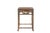 Farmhouse Vintage Indian Teakwood and Tile Side Table For Sale - Image 3 of 3
