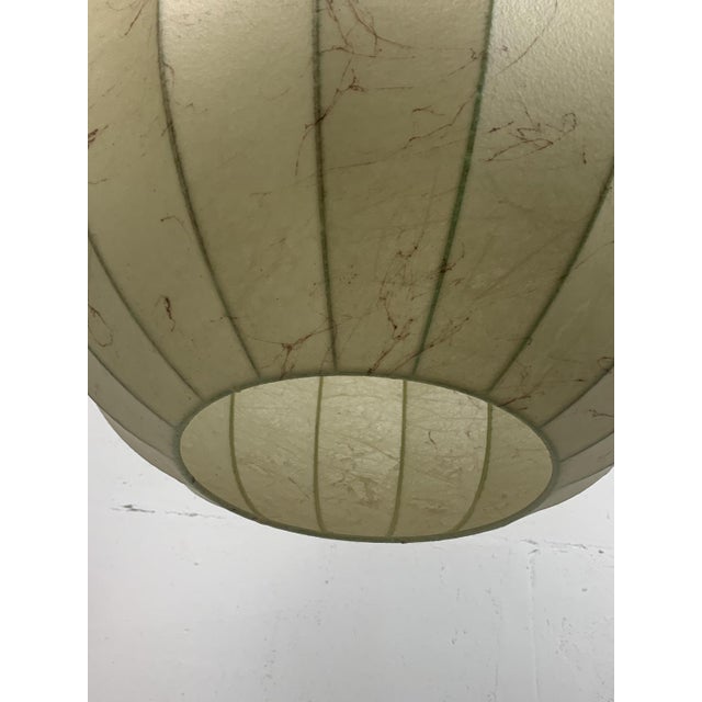 Mid-Century Space Age Cocoon Pendant Lamp by Achille Castiglioni, 1960s For Sale - Image 9 of 14