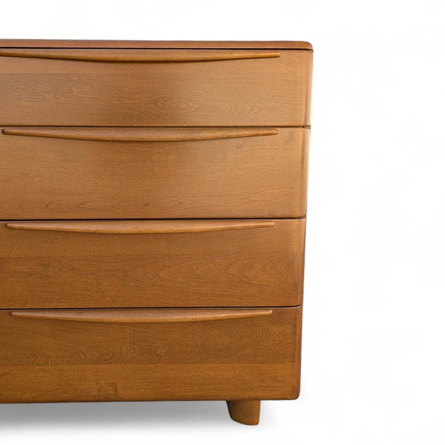 Mid 20th Century Heywood-Wakefield Mid-Century Modern 8-Drawer Lowboy Dresser For Sale - Image 16 of 18