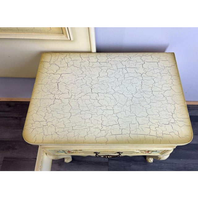 Vintage French Double Bed with Bedside Tables For Sale - Image 18 of 18