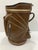 Chestnut Golfers Leather Wastebasket For Sale - Image 8 of 10