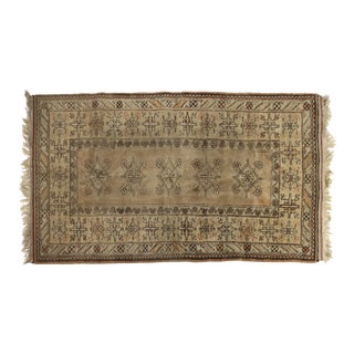 Kazak Rug in Wool with Geometric Motifs For Sale