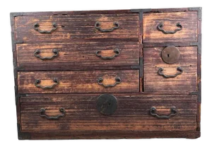 Meiji Era Japanese Tansu