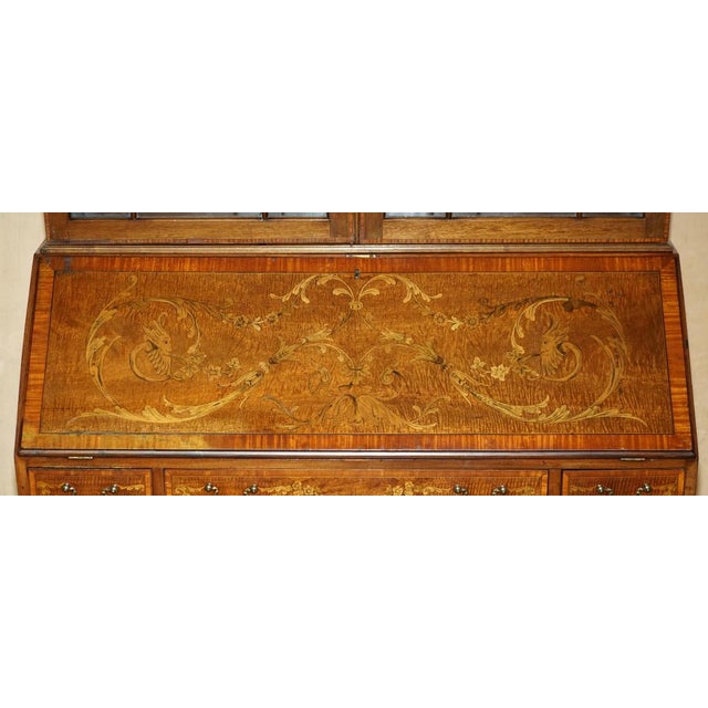 Brown Antique Sheraton Revival Cabinet, 1840s For Sale - Image 8 of 18