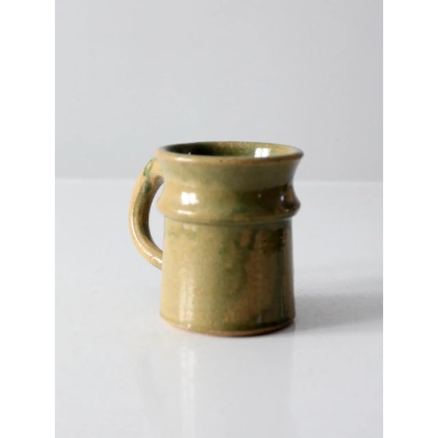 Vintage Studio Pottery Mug For Sale - Image 6 of 12