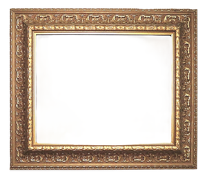 Vintage Gilt Wood & Gesso Picture Frame Fits 15 3/4" X 19 3/4" Rabbet Opening