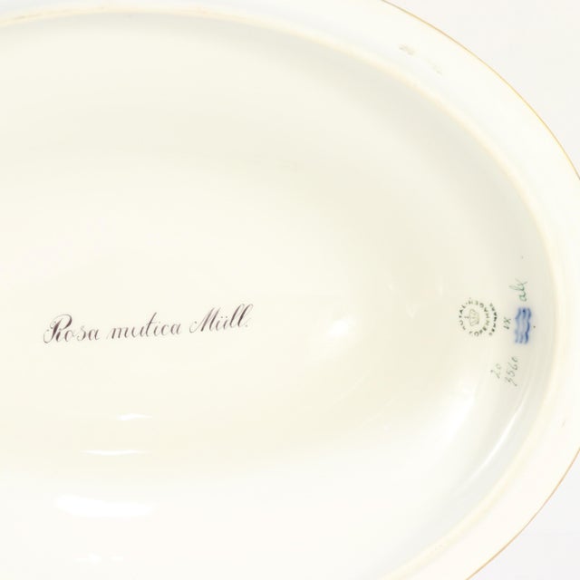 Royal Copenhagen 'Flora Danica' Porcelain 5 Qt Large Tureen & Underplate No 3560 For Sale - Image 16 of 18