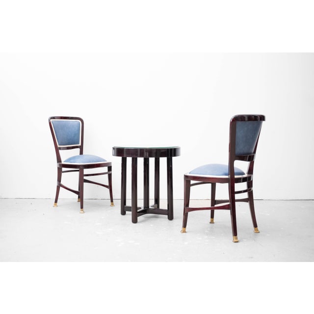 Antique Art Nouveau Side Table by Prof. Josef Hoffmann for Jacob & Josef Kohn, 1890s For Sale - Image 5 of 18