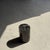 Stone Small Side Table in Black Petrified Wood with Beige Streaks and Grey Sides, 1980s For Sale - Image 7 of 18