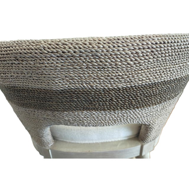Palecek Palecek Fritz Rope Counter Stools- Set of 3 For Sale - Image 4 of 10