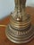 Hollywood Regency Vintage Black & Gold Neoclassical Table Lamp With Ornate Cast Metal Base For Sale - Image 12 of 12