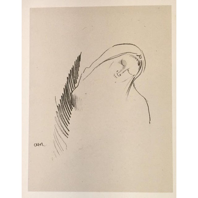 Le Sommeil is a black and white lithograph realized by Odilon Redon in 1898. The artwork is a beautiful and fresh artist's...