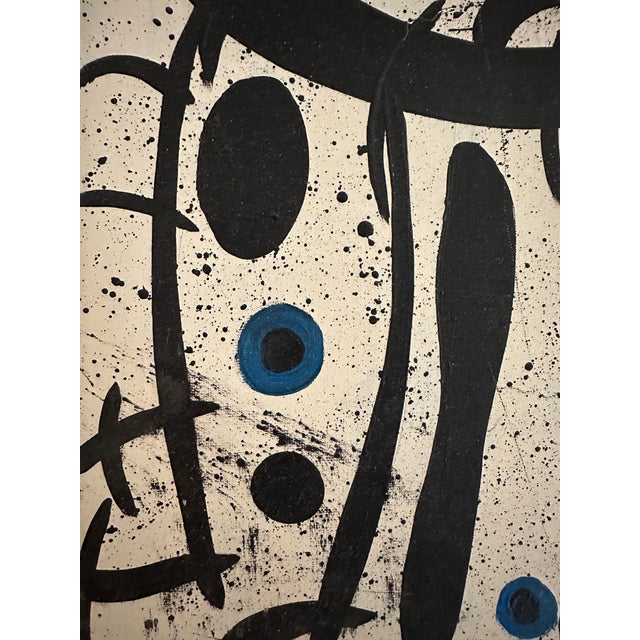 "Central Park", Original Oil on Canvas, Joan Miro, 1980 For Sale - Image 6 of 14