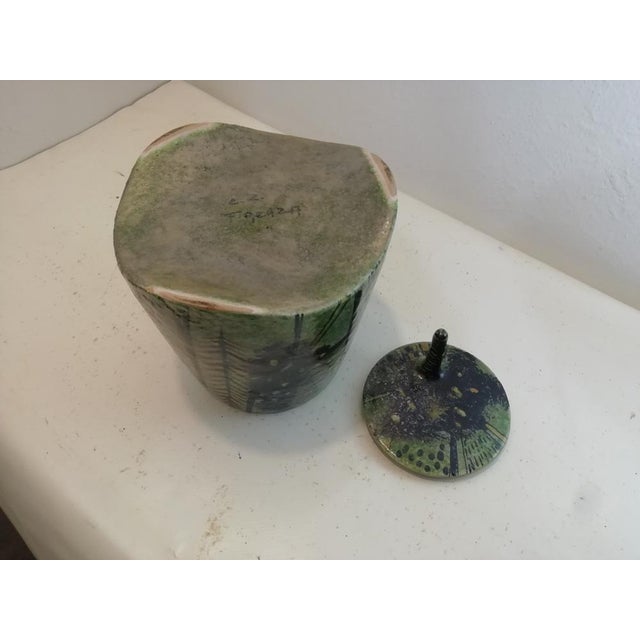 Vase with Lid by Carlo Zauli, 1950s For Sale - Image 15 of 18