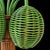 Wood Vintage Pencil Reed and Wicker Coconut Palm Tree Wall Light Sconce Attributed to Mario Torres Lopez For Sale - Image 7 of 10