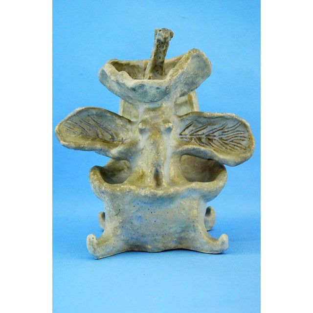 Terracotta Informal Biomorphic Anthropomorphic Sculpture attributed to Albisola, 1920s For Sale - Image 10 of 18