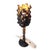 Torch Lamp - Sculptural Wood and Limestone Table Lamp by Gabor Gobi For Sale - Image 11 of 11