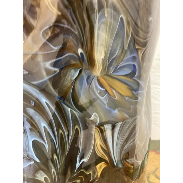 Handmade Multicolors Murano Glass Vase from Simoeng For Sale - Image 5 of 13