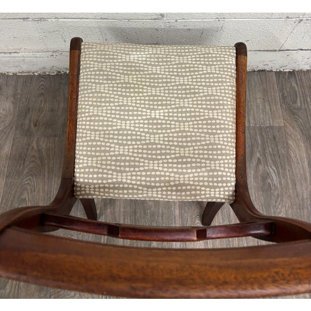 Vintage Drexel Duncan Phyfe Regency Style Pierced Bow Back Dining Side Chair For Sale In Kansas City - Image 6 of 8
