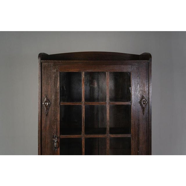Small Art Nouveau Bookcase, Eatly 20th Century For Sale - Image 12 of 18