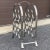 Metal Mid-Century Modern Chrome Nine Bottle Tabletop Wine Rack For Sale - Image 7 of 13