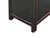 Oriental Black Lacquer Slim Round Moon Face Storage Cabinet For Sale In San Francisco - Image 6 of 13