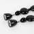 Black Angela Caputi Black and Green Resin Beaded Choker Necklace For Sale - Image 8 of 10
