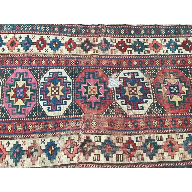 Antique Caucasian Runner For Sale - Image 14 of 18