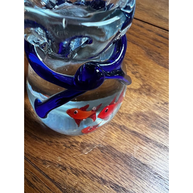 1970s Collection of Vintage Abstract Glass Paperweights- Set of 3 For Sale - Image 5 of 12