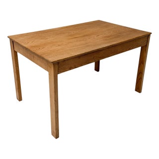 Art Deco Dutch Oak Dining Table by J.A. Muntendam, 1920s For Sale