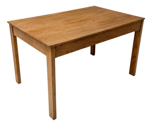 Art Deco Dutch Oak Dining Table by J.A. Muntendam, 1920s