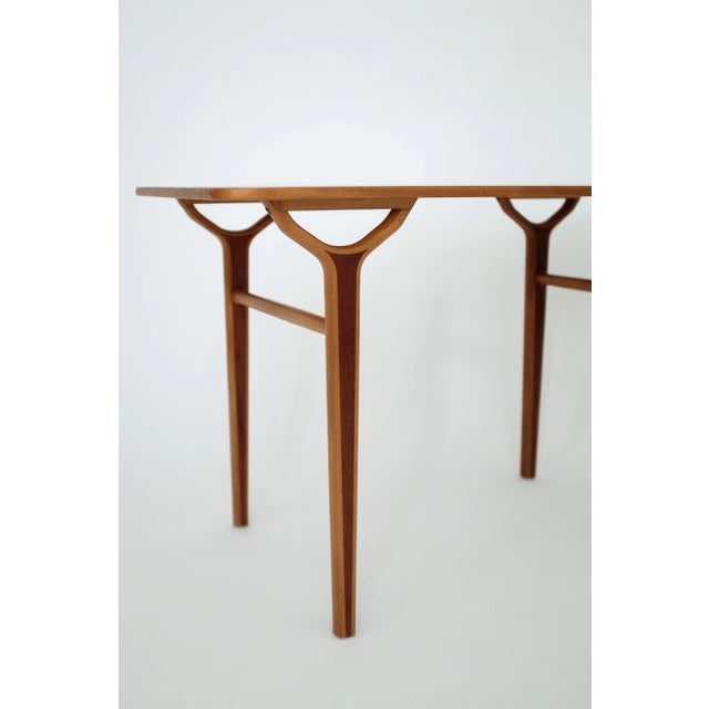 Mid-Century Modern 1950s Vintage Side Table Attributed to Peter Hvidt & Orla Mølgaard-Nielsen For Sale - Image 3 of 10