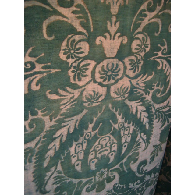 Antique Fortuny Paravent Screen For Sale - Image 12 of 15