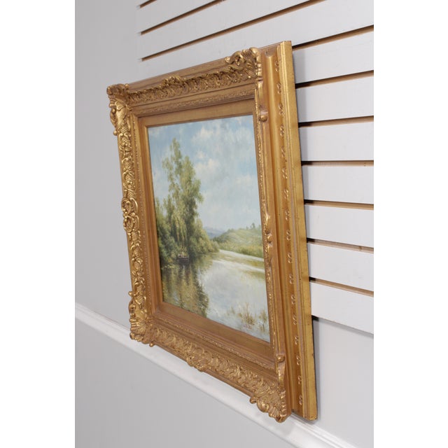 Age: Approx. 50 Years Old Details: Vibrant Colors And Details Fine Quality Art Nice Gold Finish Frame High Quality...